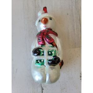 Radko a cool surprise 1997 blown glass ornament Xmas decor